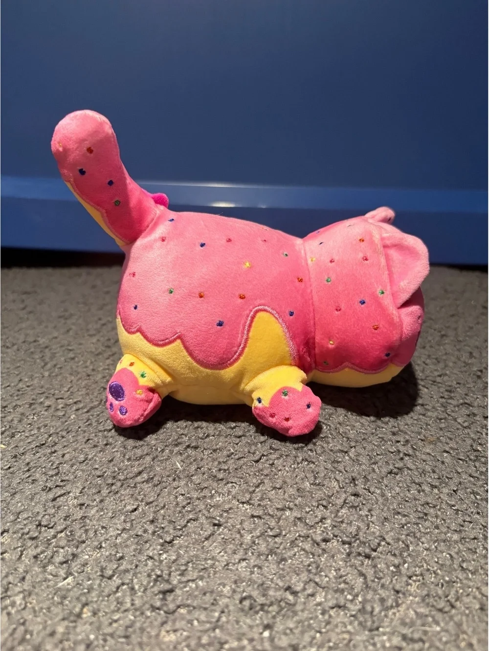Aphmau Pink and Yellow Plush Cat Toy